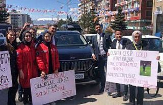 Togg Oltu, Erzurum caddelerinde boy gösterdi