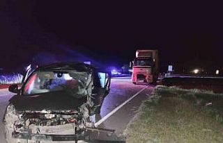Tokat’ta kamyon ile otomobil çarpıştı: 1 ölü
