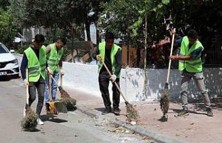 Toroslar’da ’temizlik’ mesaisi