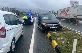 Tosya’da trafik kazası: 1 yaralı