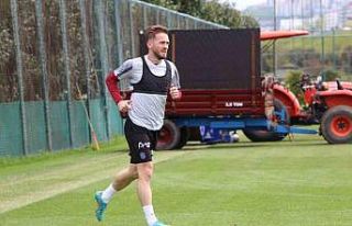 Trabzonspor, Ankaragücü maçı hazırlıklarını...