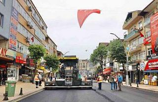 Tuğrul Caddesi yeni yüzüne kavuştu