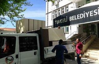 Tunceli Belediyesi hizmet binası depreme dayanıksız...