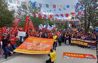 Tunceli’de 1 Mayıs Emek ve Dayanışma Günü coşkuyla...