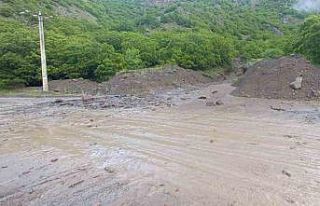 Tunceli’de sağanak yağış hayatı olumsuz etkiledi