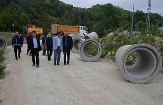 Türkeli’de içme suyu hattı çalışmaları