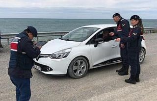 Türkeli’de özel bireylerle yol kontrolü