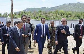 Türkiye ve IKBY arasında Derecik-Zet Sınır Kapısı...