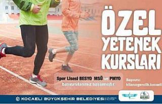 Ücretsiz özel yetenek kursları açılıyor