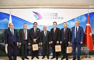 Ulaştırma ve Altyapı Bakanlığı heyeti Düzce...