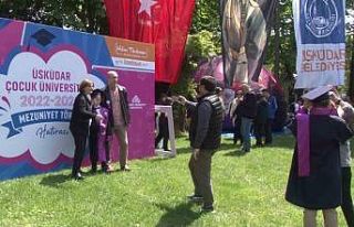 Üsküdar’da Çocuk Üniversitesi’nde mezuniyet...