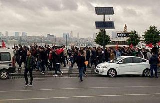 Üsküdar’da vatandaşlardan sevinç kutlamaları