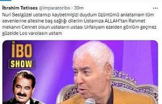 Usta Sanatçı Nuri Sesigüzel hayatını kaybetti