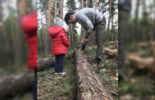 Üveit hastası, tedaviyi küçük kızıyla doğada...