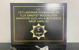 Uyuşturucu taşıyan şahıs ilçe girişinde gözaltına...