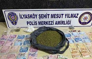 Üzerinde ve evinde uyuşturucu ele geçen şahıs...