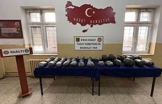 Van hudut hattında 36 kilo uyuşturucu madde ele...