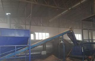 Van OSB’de yangın