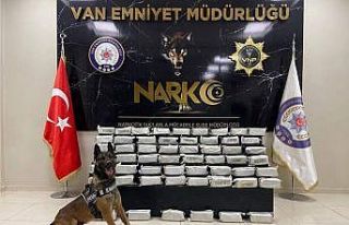 Van’da 60 kilogram eroin ele geçirildi