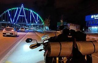 Vanlı dağcı motosikleti ile Türkiye turu yaptı