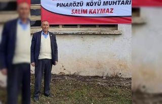 Vefat eden kardeşinin yerine muhtar seçildi, kalp...