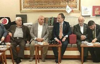 Yeniden Refah Partisi Genel Başkanı Fatih Erbakan...