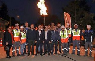 Yenişehir kırsalı doğalgaza kavuşuyor