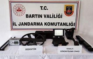 Yeraltı görüntüleme cihazıyla kaçak kazı yapan...