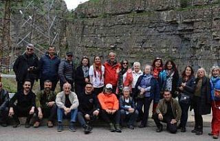 Yerli turistler Kato Dağı’nda