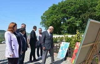 Yeteneklerini el sanatlarıyla taçlandırdılar