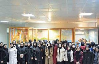 YKS sınavı öncesi son sınıf öğrencileri Düzce...