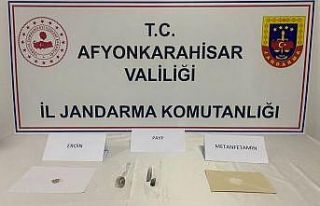 Yol denetimde uyuşturucu yakalandı