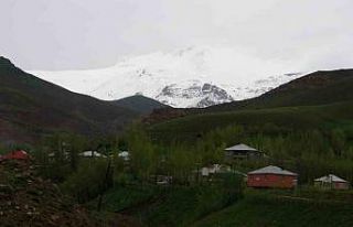 Yüksekova’nın yüksek kesimleri beyaza büründü