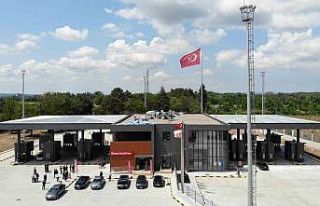 Yunanistan’a açılan Pazarkule Sınır Kapısı’ndaki...