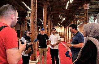 Yurt dışından gelen influencerlar ve basın mensupları...