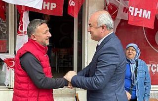 Yusuf Garip’ten MHP ilçe teşkilatlarına teşekkür...
