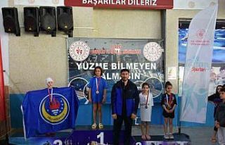 Yüzme il şampiyonası müsabakaları sona erdi