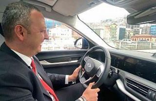 Zonguldak Belediyesi’nde makam aracı Togg mesaiye...