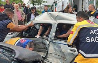 Zonguldak’ta kaza: Sürücü öldü, kızı yaralandı