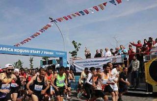 100. Yıl Darıca Koşusu, 600 kişinin katılımıyla...