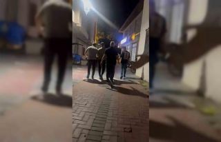 24 yıl hapis cezası bulunan zanlı eğlence mekanında...