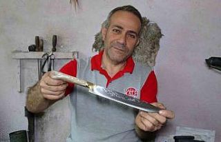300 yılık Babakale bıçaklarına Kurban Bayramı...