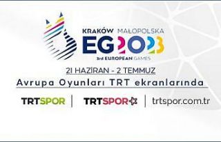 3. Avrupa Oyunları heyecanı TRT’de yaşanacak
