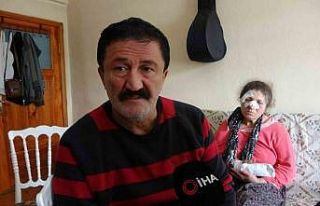 4 çocuk annesi acımasızca darp edildi