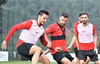A Milli Futbol Takımı, Letonya maçının hazırlıklarına...