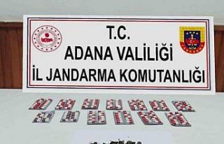 Adana’da 177 adet uyuşturucu hap ele geçirildi