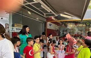 Adana’da minik öğrencilerden karma sergi