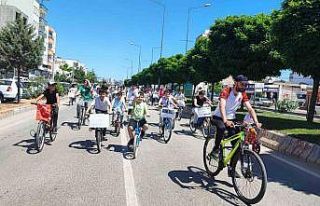 Adıyaman’da değerlere sahip çıkmak için pedal...