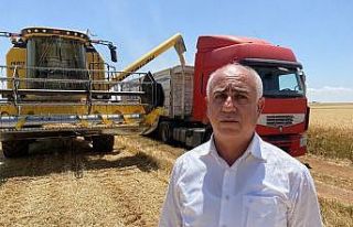 Adıyaman’da hububat hasadı başladı