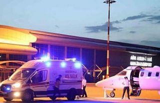 Ağrı’da başından vurulan genç ambulans uçakla...
